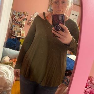 Wishlist, L, Dark Olive Green